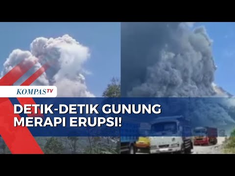 Video Amatir Rekam Detik-Detik Gunung Merapi Erupsi