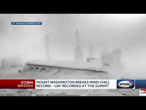 Meteorologist describes record-breaking cold conditions atop Mount Washington