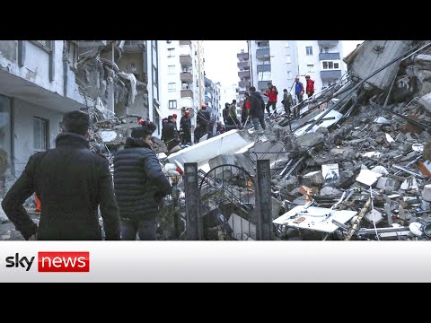 Hundreds dead after earthquake hits Turkey and Syria