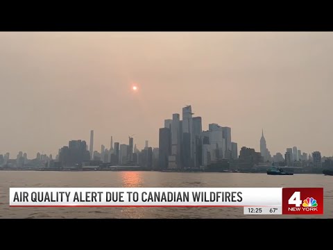 NYC air quality worsens. When will Canadian wildfire smoke clear? | News 4 Now