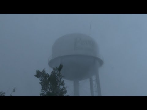 Hurricane Idalia Intense Eyewall Intercept, Extreme Winds Hit Perry, FL