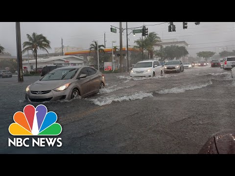 Major flooding hits parts of south Florida as wet weather brings heavy rain