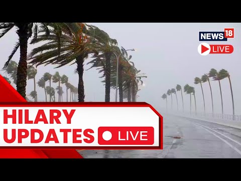 Hurricane Hilary Live Tracker | Hurricane Hilary To Bring Major Flooding Risk To California | News18