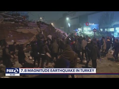 7.8 magnitude earthquake causes devastation in Turkey, Syria