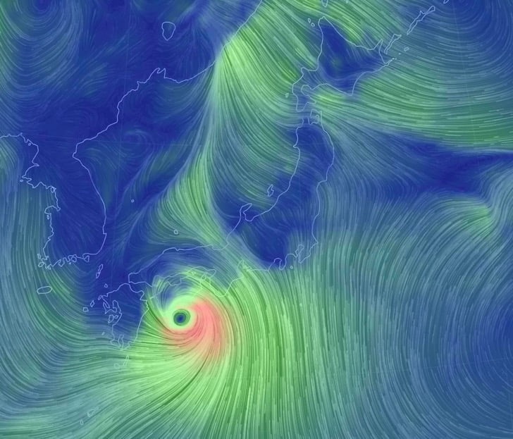 台風21号 チェービー