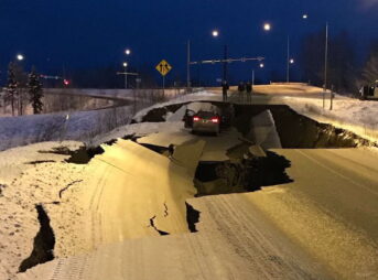 米アラスカ州アンカレッジでM7.0の地震｜2018年11月30日