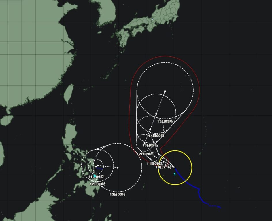 令和4年 台風2号 気象庁