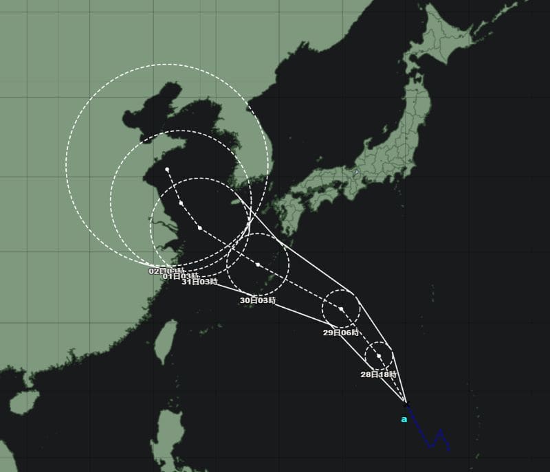 令和4年 台風5号