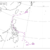2020年（令和2年）に発生した台風の全経路図