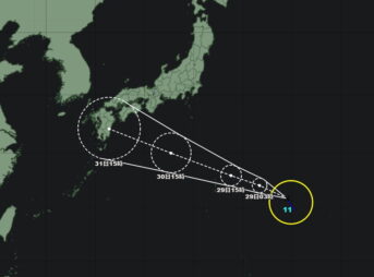 令和4年 台風11号