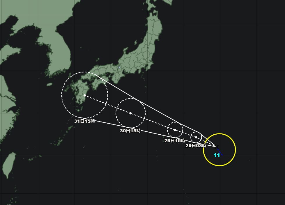 令和4年 台風11号