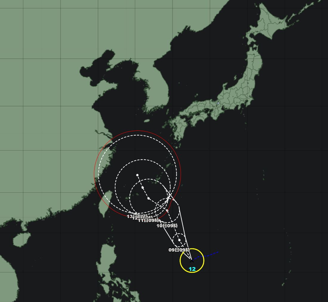 令和4年 台風12号