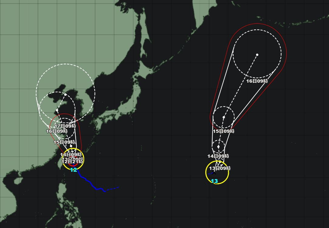 令和4年 台風13号