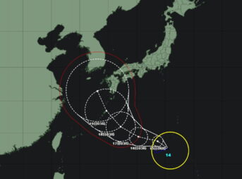 令和4年 台風14号