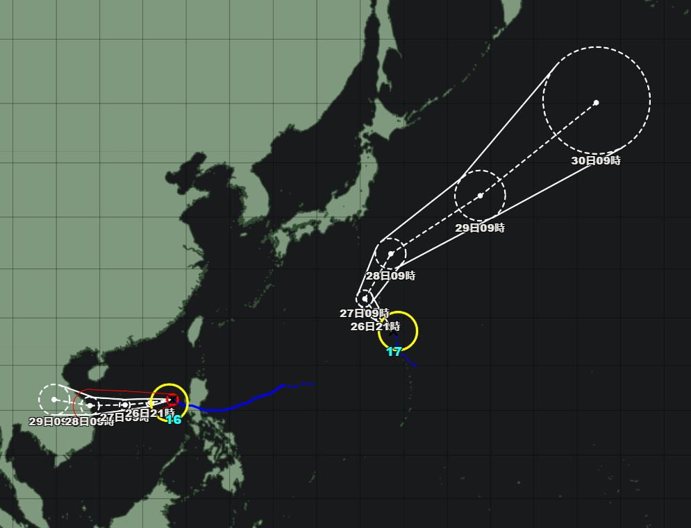 令和4年 台風17号