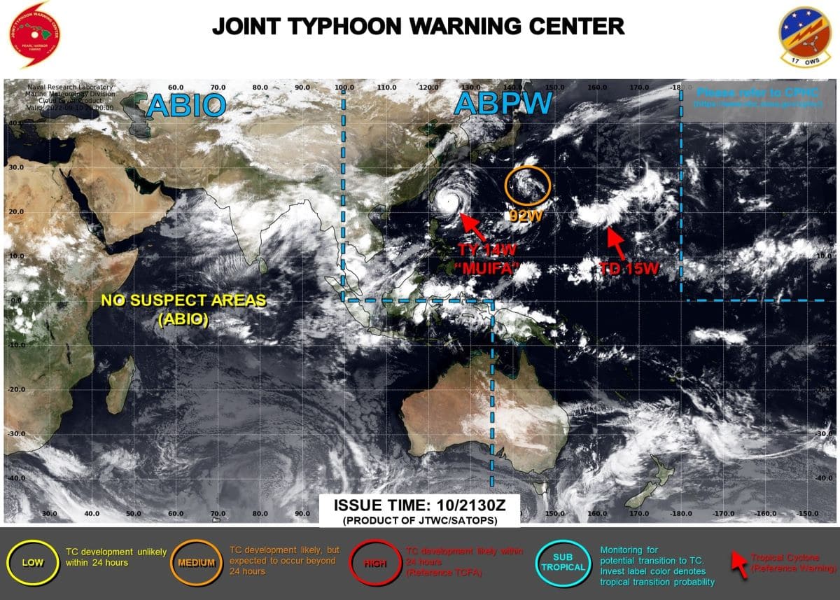 熱帯低気圧 JTWC