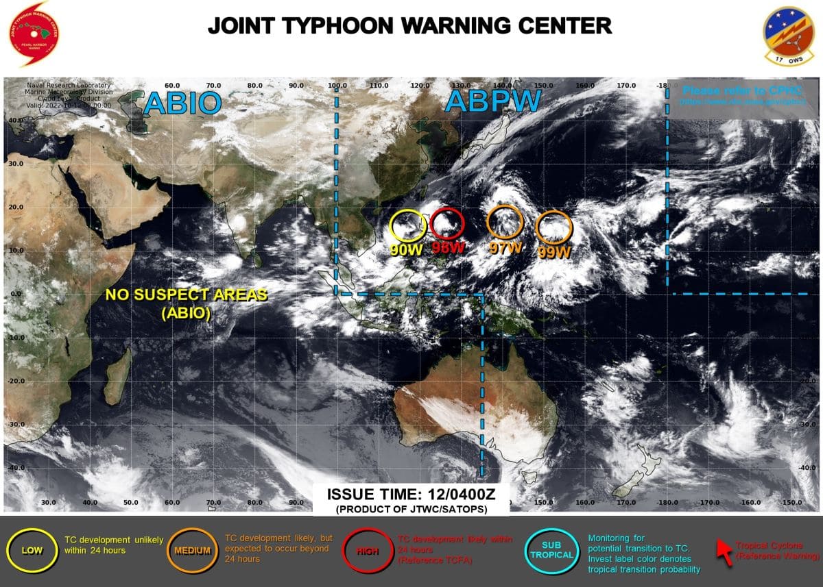 熱帯低気圧 JTWC