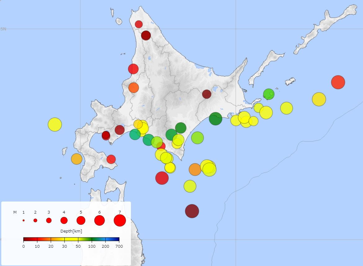 北海道 地震