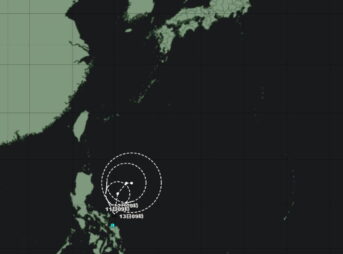 フィリピンの東で解析された熱帯低気圧が台風に発達する見込み｜2022年12月10日10時08分気象庁発表