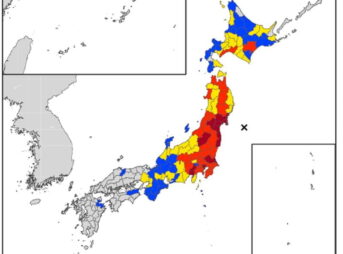 長周期地震動 東北地方太平洋沖地震における長周期地震動階級（事後分析による）