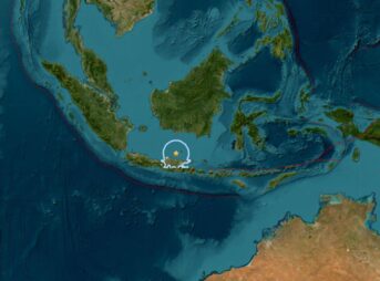 インドネシア・ジャワ島付近でM7.0の地震