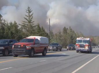 カナダ ノバスコシア州 ハリファクス 山火事