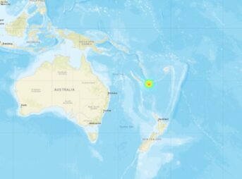 南太平洋 ロイヤルティ諸島 ニューカレドニア 地震