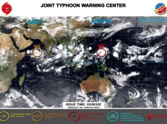 JTWC フィリピン海 低圧部 熱帯低気圧 台風