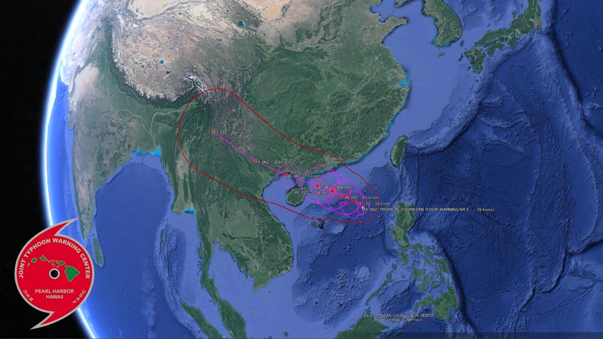 熱帯低気圧 JTWC 気象庁