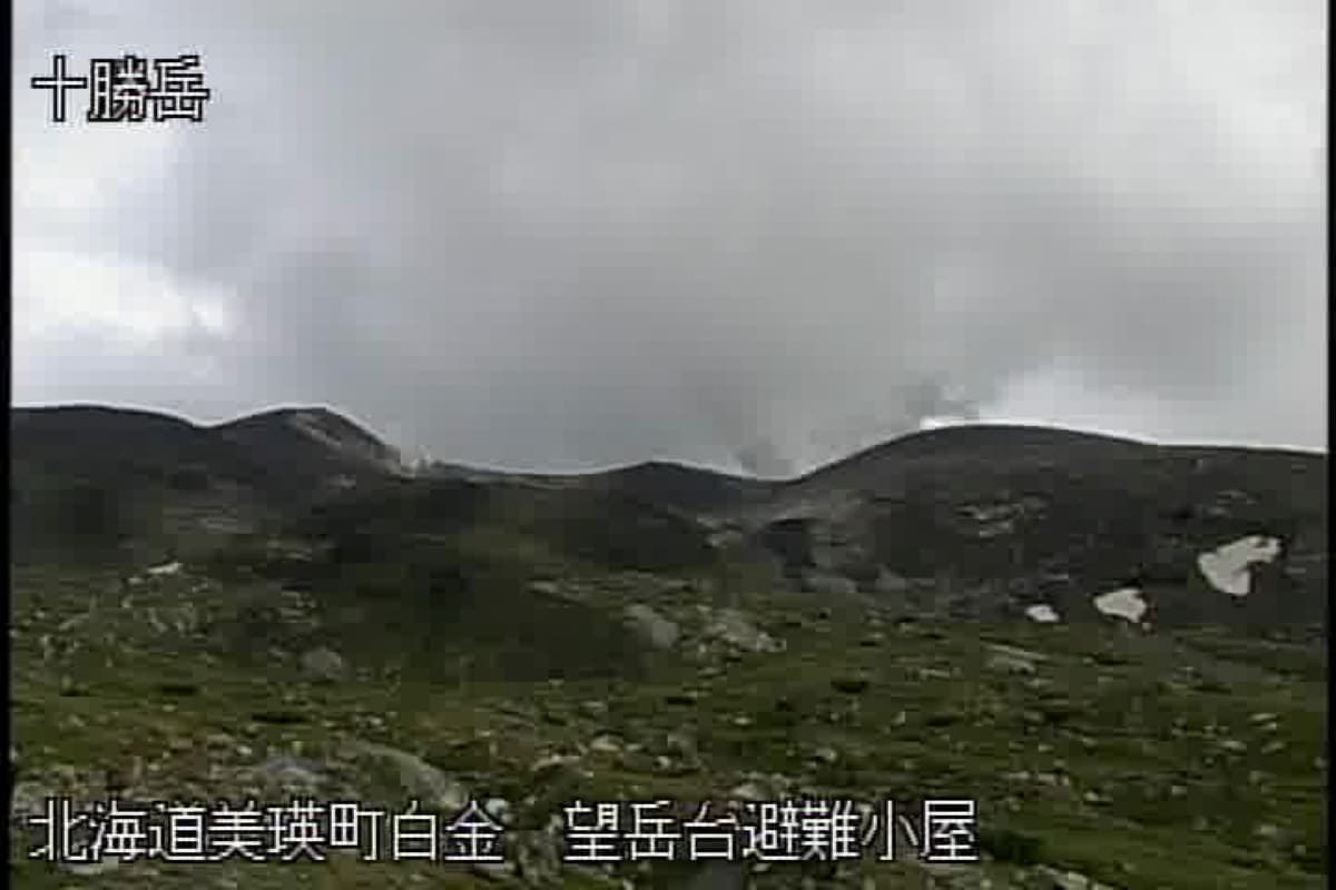 北海道 十勝岳 火山性微動