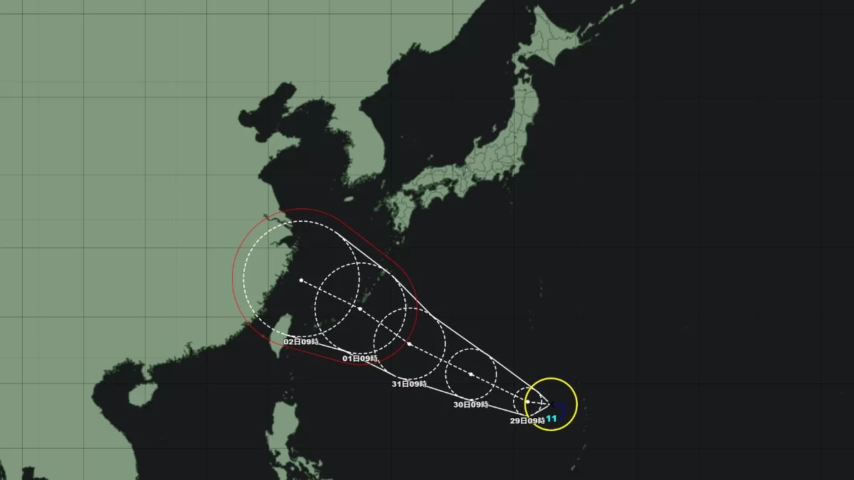 令和5年 台風11号 ハイクイ｜2023年8月28日発生