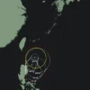 令和5年 台風9号 サオラー｜2023年8月24日発生