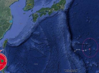 南鳥島近海 熱帯低気圧 気象庁 JTWC