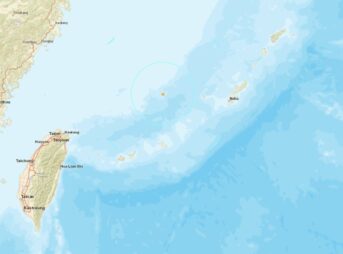 宮古島の北西沖でM6.4の地震