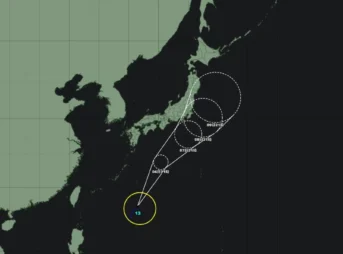 令和5年 台風13号 インニョン｜2023年9月5日発生