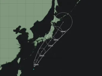 沖縄の南に熱帯低気圧 24時間以内に台風13号発生へ