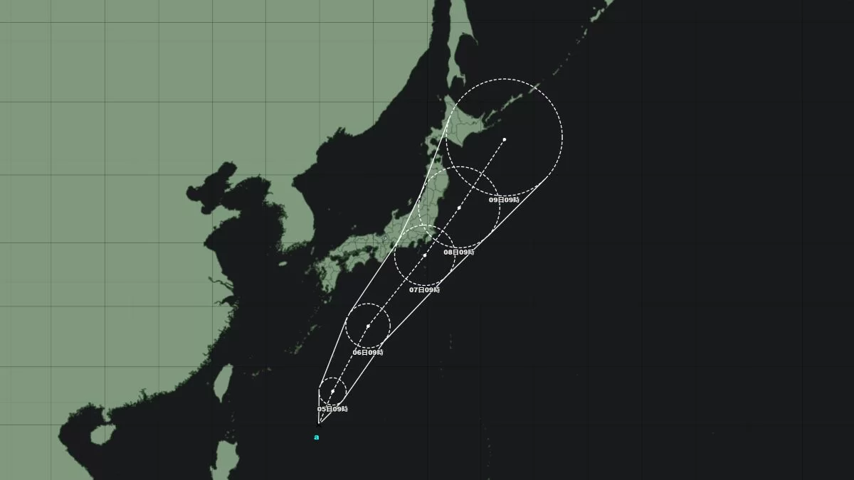 沖縄の南に熱帯低気圧 24時間以内に台風13号発生へ
