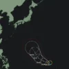 令和5年 台風15号 ボラヴェン｜2023年10月7日発生