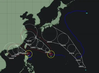 マーシャル諸島に熱帯低気圧 台風12号発生へ｜2023年8月29日