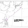 2024年（令和6年）に発生した台風の全経路図