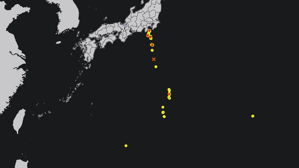 鳥島近海でM5.9の地震 気象庁が津波注意報を発表｜2024年9月24日08時14分