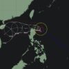 令和6年台風22号インシン 進路・動向｜2024年11月4日発生