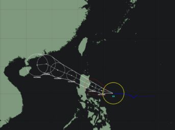 令和6年台風23号トラジ－｜2024年11月9日発生