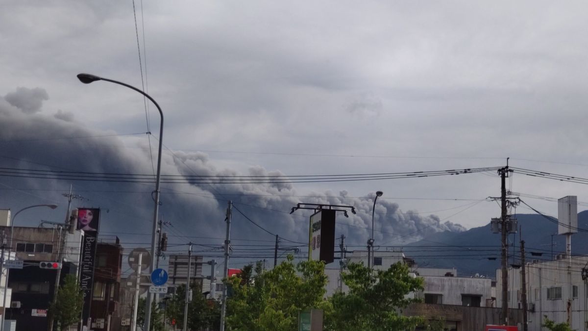霧島山・新燃岳が噴火 2018年以来 周辺で降灰