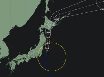 台風5号ナーリー 2025年7月14日14時時点の進路と概況・予報 全般台風情報 気象庁