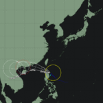 台風6号ウィパー 2025年7月18日発生