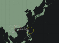 台風6号ウィパー 2025年7月18日発生