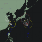 台風9号クローサ 2025年｜7月24日発生