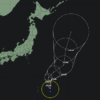 令和7年台風3号 ムーン（Mun）予想進路