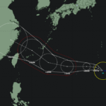 台風11号ポードル 2025年｜8月8日発生